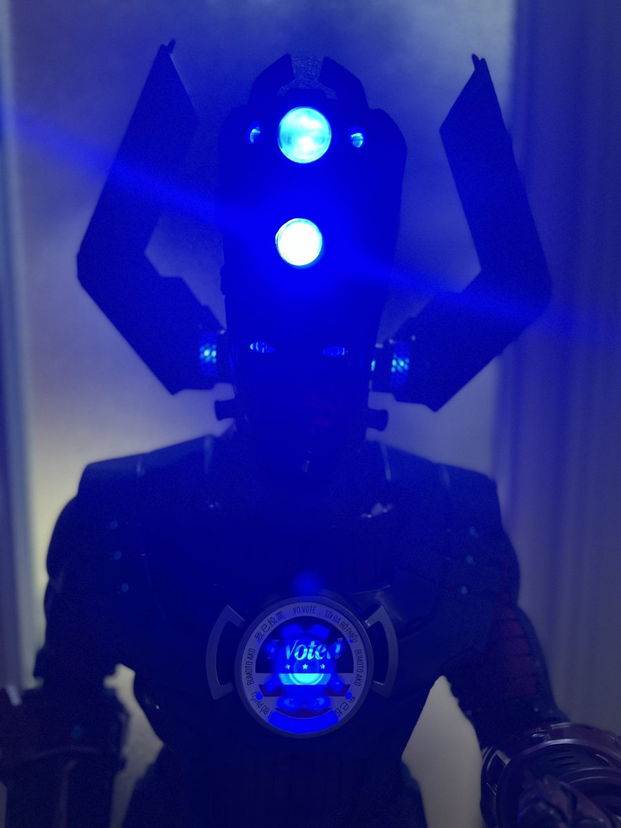 TheStarFlower1's tweet photo. #Galactus reminds you to go #Vote https://t.co/7ROBhEQqg7
