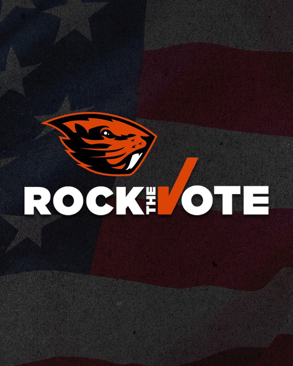 There is power in your voice. 

#ElectionDay #GoBeavs