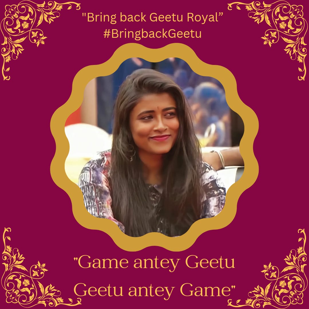 shalini_koduri's tweet photo. #bringbackgeetu https://t.co/TizRJBQ7v6