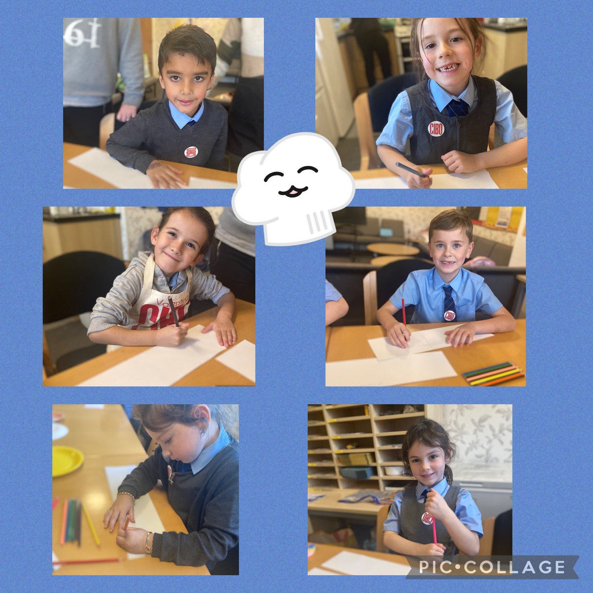 StJosephsERC's tweet photo. Thank you so much to Michael Onarati @cibo_glasgow for teaching our P1-3 Cooking Class how to make cannolis! We are so excited for the next few weeks of cooking class to learn lots of new skills and try lots of new foods! #successfullearners https://t.co/bM1sut0v7Q