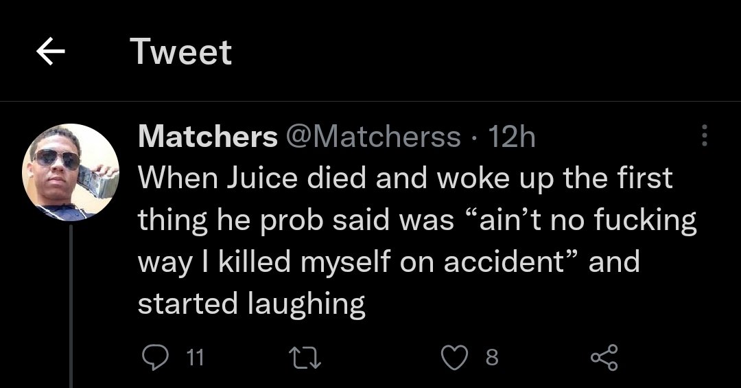 Worst Juice Comm Tweets tweet media