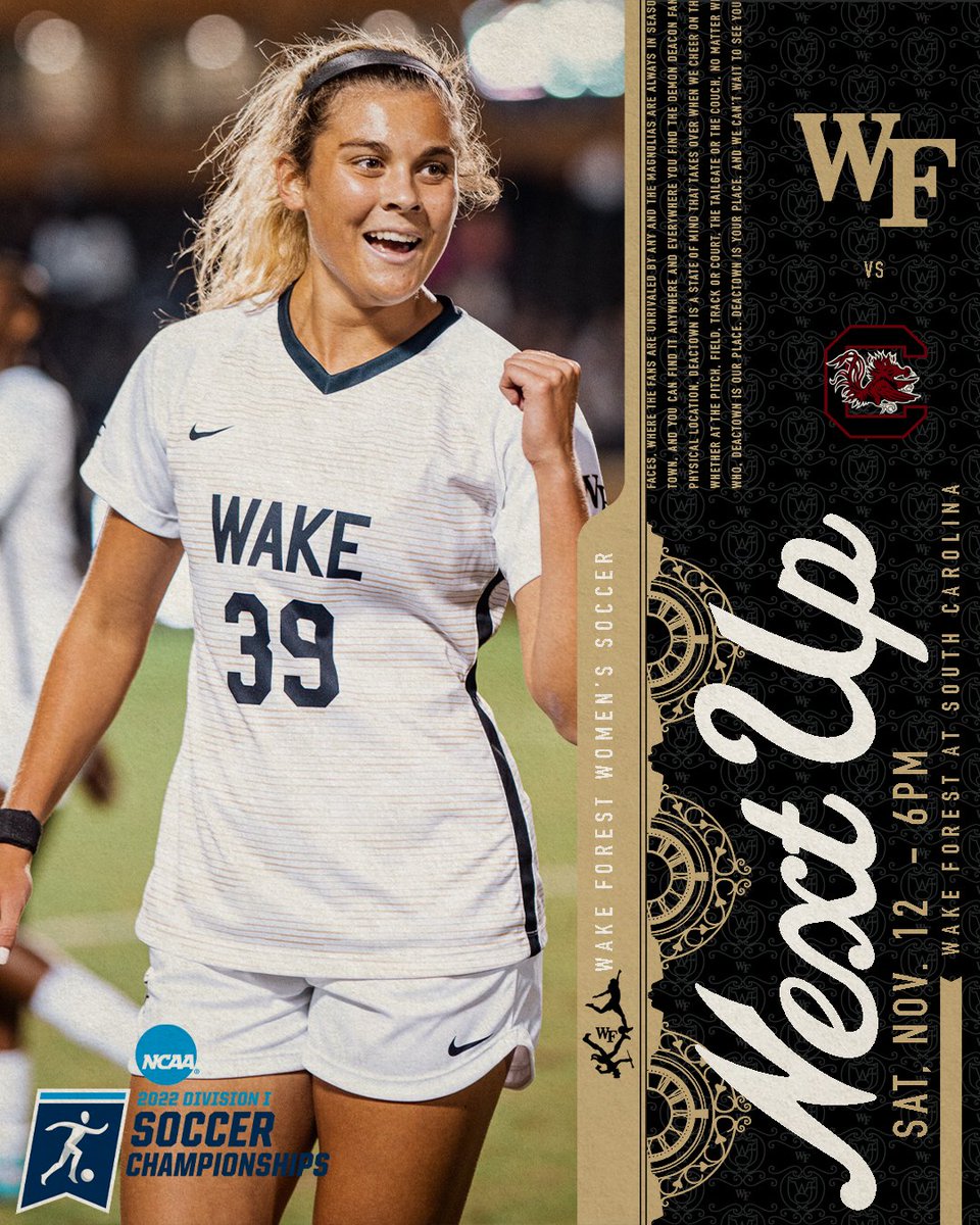 The Deacs are dancing! 🪩

#GoDeacs 🎩⚽️