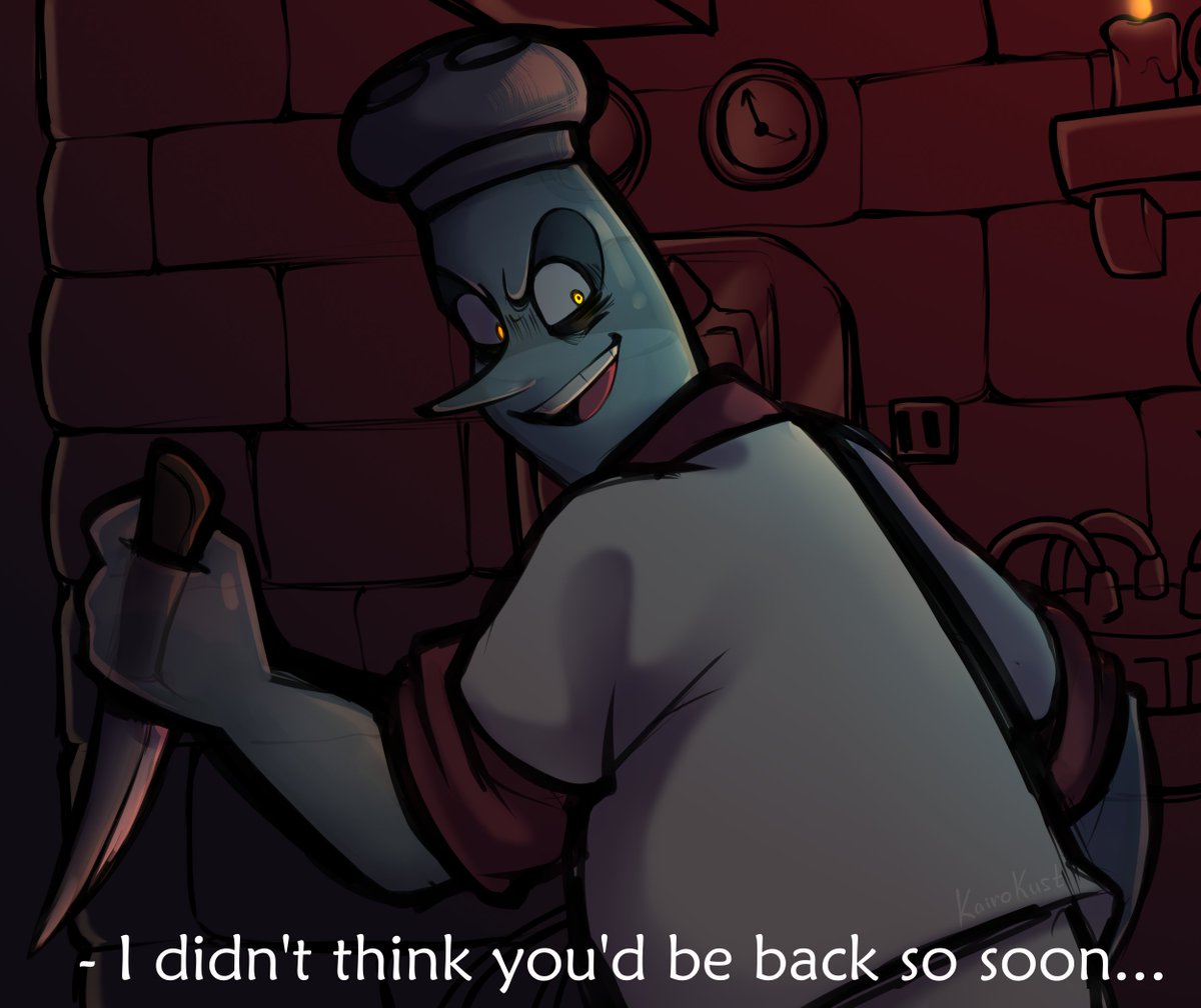 KairoKust's tweet photo. I wonder why he has a knife, haha...
#saltbaker #cupheaddeliciouslastcourse #cuphead #cupheaddlc #chefsaltbaker #deliciouslastcourse #thedeliciouslastcourse #cupheadfandom #cupheadfanart #cupheadtwt https://t.co/CaVTMqn3qu