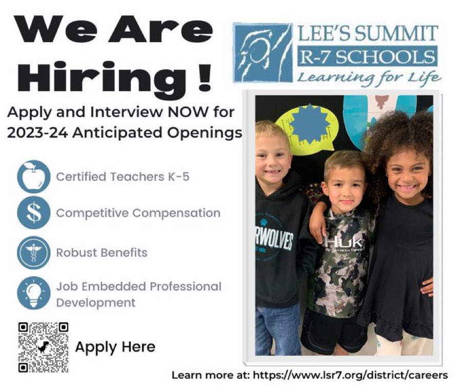 We are hiring! 🎉👩‍🏫
