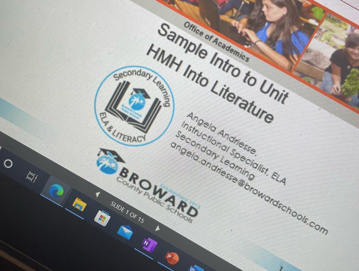 AP_Nealy's tweet photo. What a wonderful learning opportunity. Coral Glades hosted a professional development session on unit planning using HMH resources. #planningwithapurpose https://t.co/o0atbveAgK