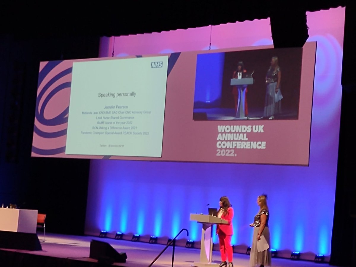 Nataliedoble's tweet photo. Amazing presentation thank you for sharing your inspirational journey and your amazing work!  @Wounds_UK #harrogate22 @JacquiFletcher3 https://t.co/eSDAtfVx3y