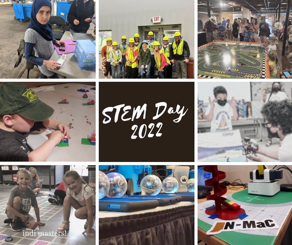 PurdueINMaC's tweet photo. #STEMDay22 is finally here. Thank you to our partners in the #INMaCNetwork who help us:
- celebrate #STEM all year long
- challenge perceptions in #manufacturing
- prepare Indiana's #futureworkforce
#PartnersMakeMorePossible #STEMDay #STEMEveryDay https://t.co/UG4wIjTwdi