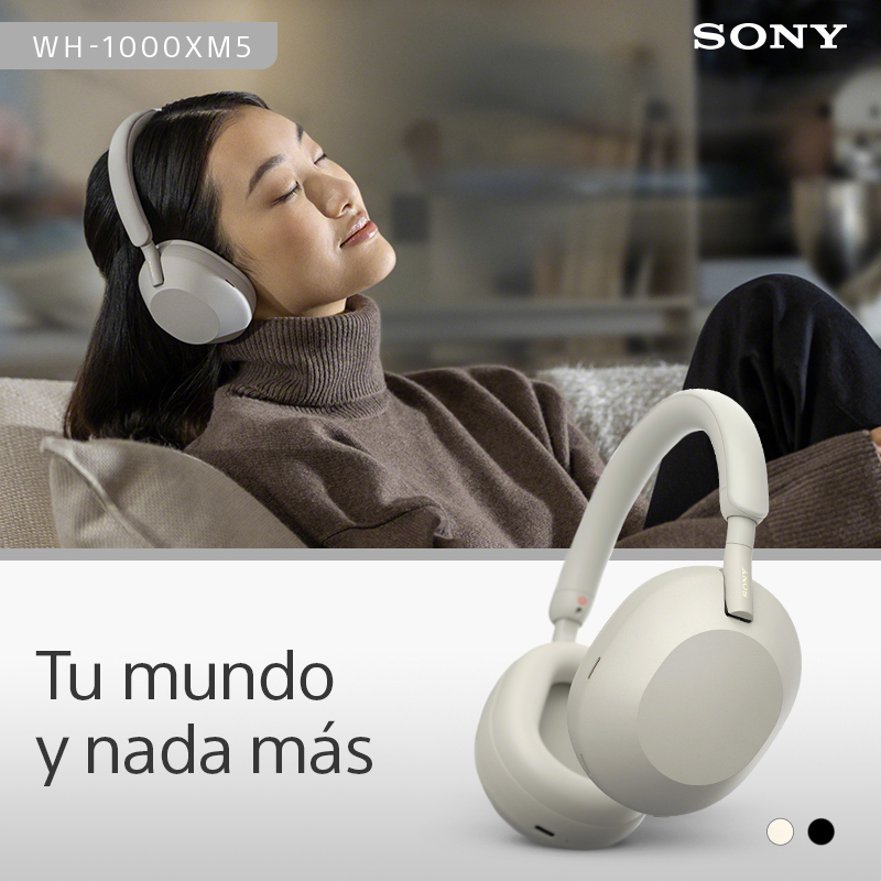 sonylatin's tweet photo. Audífonos WH-1000XM5

Noise Cancelling líder en la industria con la más alta calidad de sonido.