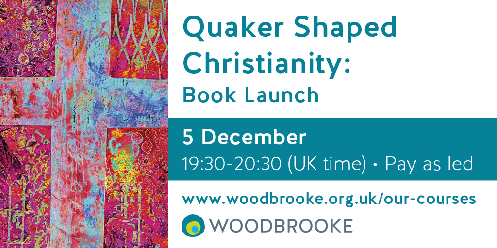 Join this free event to celebrate the publication of ‘Quaker Shaped Christianity: how the Jesus story and the Quaker way fit together’, the first book by writer, theologian and educator Mark Russ, part of the Quaker Quicks series.