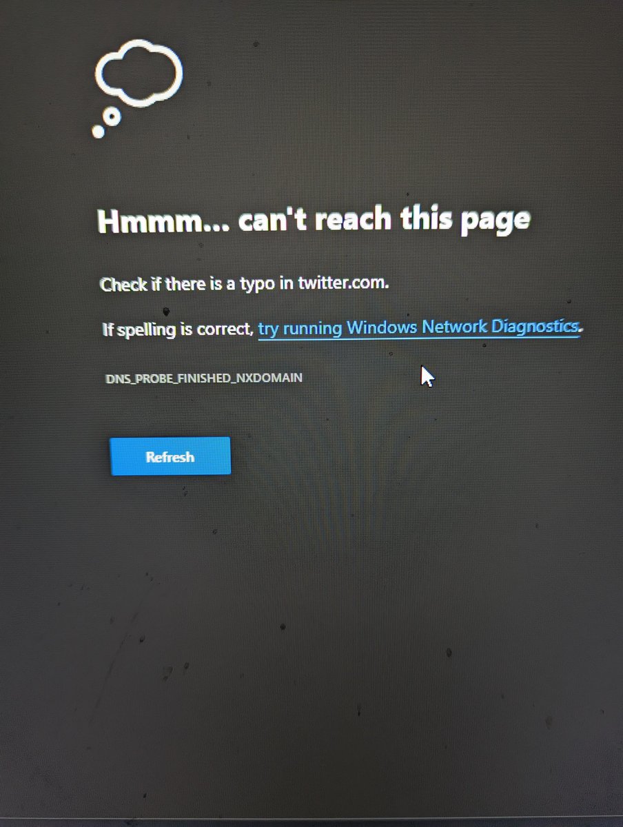 Decided to blacklist all of Twitter on my network.

I told people if they have a problem with it....too bad, they can not use my internet. We will not use a platform in this house owned by a piece of shit that just wants to copy China.

I also block external DNS.

Fuck Musk.