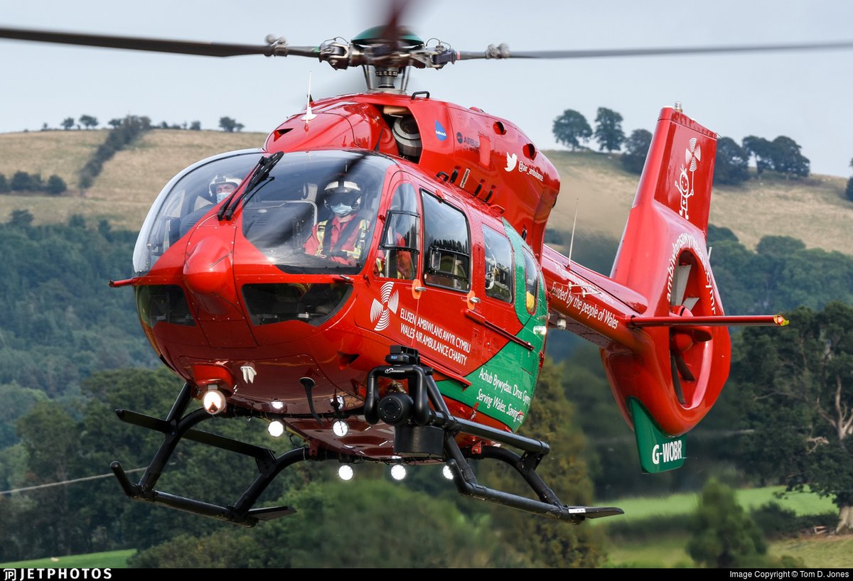 GetToTheChopp11's tweet photo. #PlaneAlert ICAO: #4071AB Tail: #GWOBR Flt: #HLE67
Owner: #WelshAirAmbulance
Aircraft: #Eurocopter EC145
2022/11/08 16:24:50
#EC45 #AirAmbo #MedicalEvac #SavingLives https://t.co/HR0wbYPsxf
https://t.co/8OCnRmRcVN https://t.co/G8yT8oTFVt