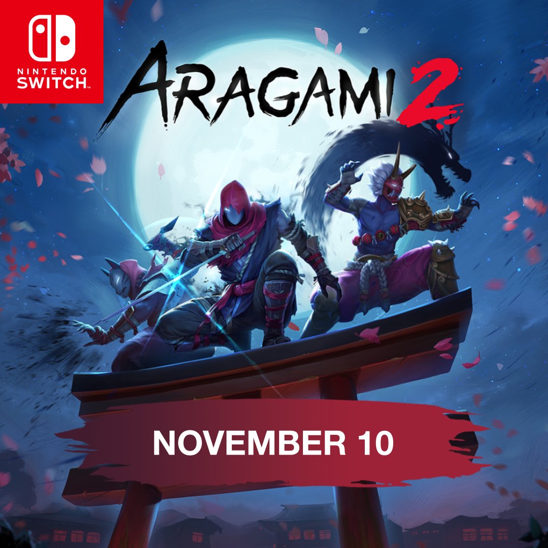 Aragami 2 is arriving to Nintendo Switch in 2 days! 

Pre-order now: nintendo.com/store/products…