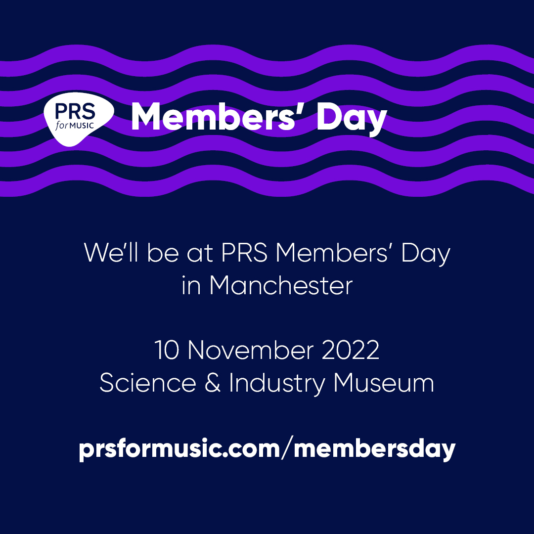 PRSFoundation's tweet photo. If you're a @PRSforMusic Member heading to their Members' day in Manchester this Thursday, do say Hi to @PRSFoundation staff members Grants Coordinator Beka Bee and Grants &amp; Programmes Manager Westley Holdsworth for any funding related questions throughout the day... https://t.co/3VcdVQf5Kr