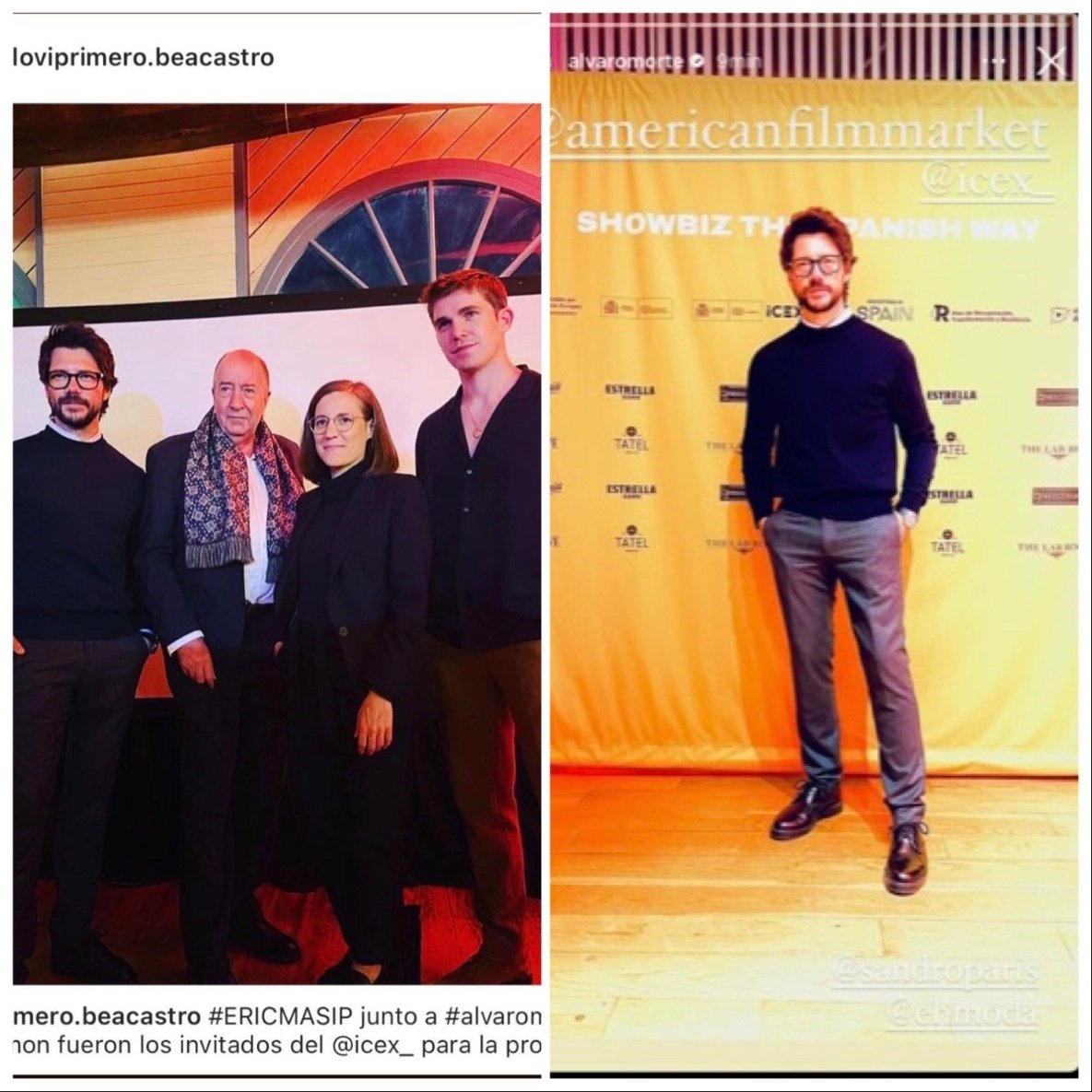 #Talent | Many many thanks ❤️ to our great international talents @AlvaroMorte, #CarlaSimón and @ericmasip for their support to the Spanish 🇪🇸 #audiovisual industry and to our presence at the @AFMOFFICIAL in Los Angeles. #InvestinSpain #spainavhub #cinema #ShootinginSpain