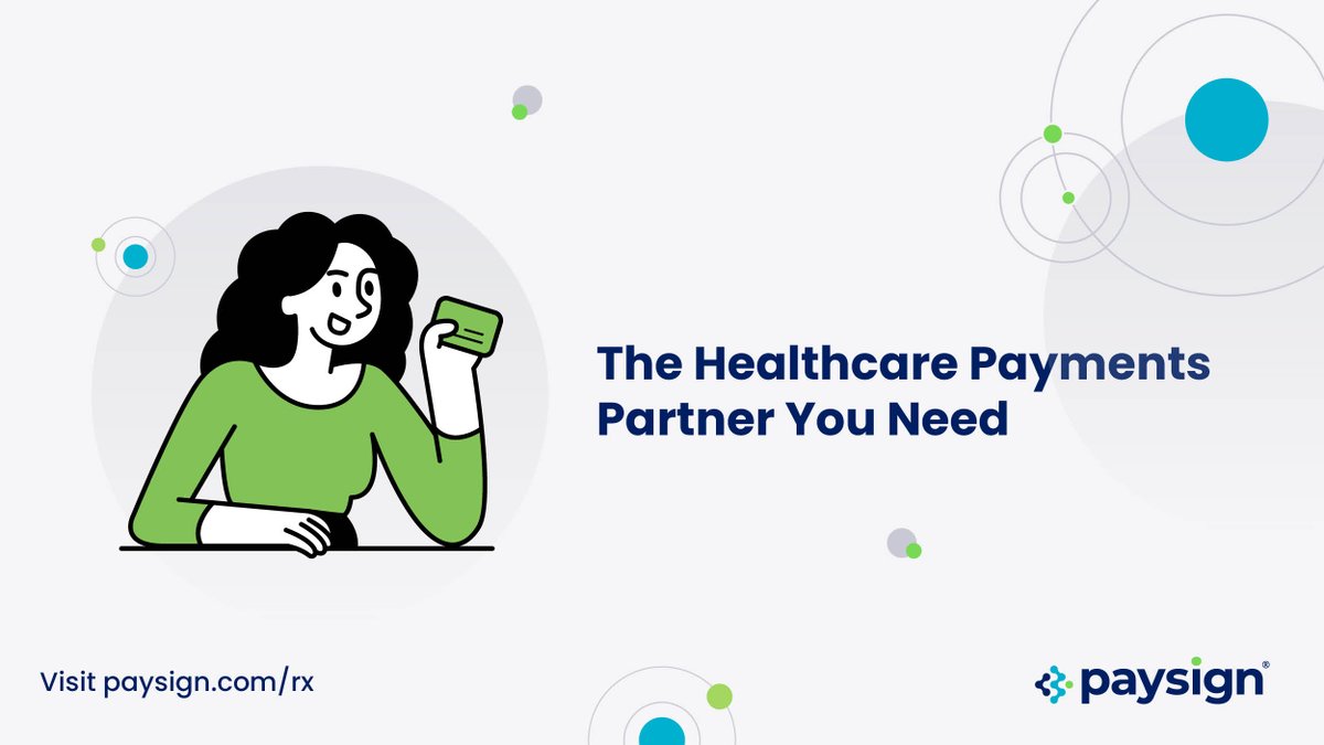 paysign's tweet photo. Paysign’s proprietary dynamic business rules and all-in-one solutions for #healthcare claims and #payments allow us to provide both program management and data analysis. Learn why Paysign is the healthcare #paymentspartner you need: https://t.co/9OcTPdpRHs https://t.co/lYCqoZruLe