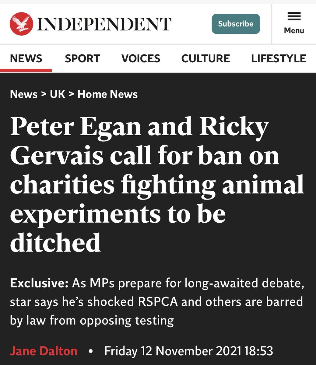 Did you know that registered animal charities are forbidden to ban the laws which sanction animal experiments? Read more tinyurl.com/52zx742j 

Please help us stop this, &amp; the false claims about human medicine which fund #AnimalTesting ✍️ forlifeonearth.eaction.online

#EDM278 #Dogs