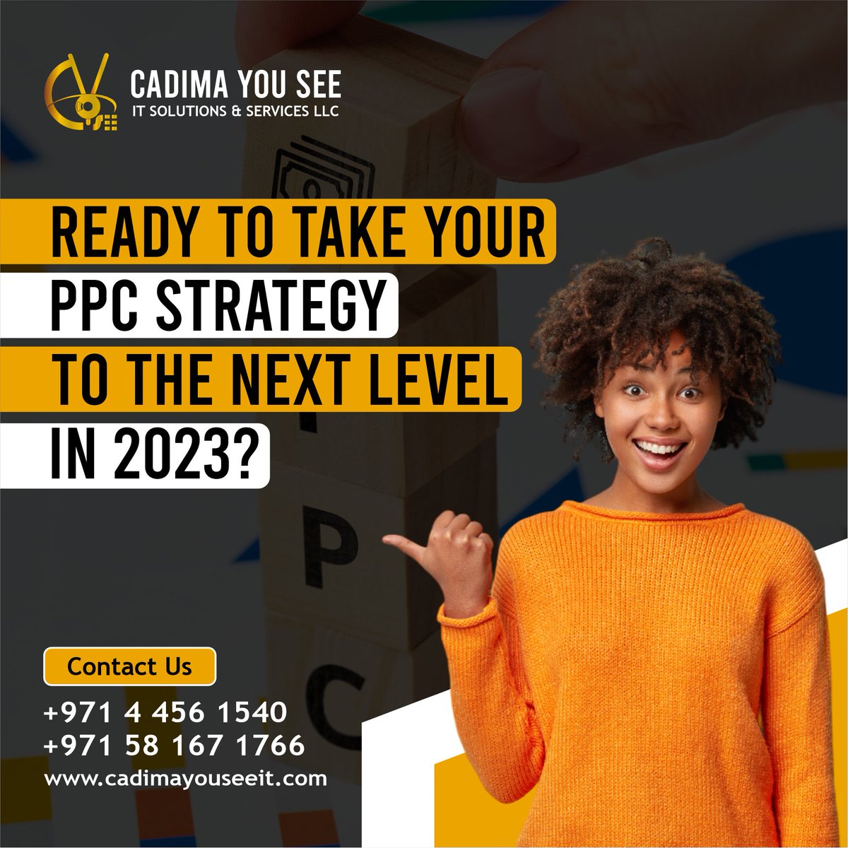 cadimayouseeit's tweet image. The Biggest PPC Trends Of 2023, According To 22 Experts [Ebook].

For more information please Call/WhatsApp at +971 58 167 1766 | Send your enquiry to info@cadimayouseeit.com

#cadimayouseeit #PPC #googletags #googleanalytics #googlevideoads #googleads #googledisplayads