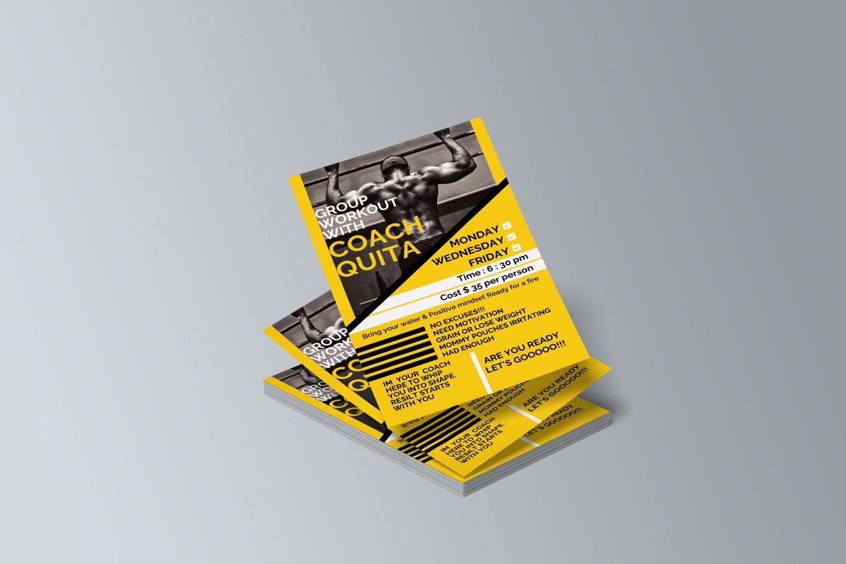 design_pharmacy's tweet photo. Gym Flyer Design Templete

#flyer
#flyerdesign
#flyerdesigns
#flyerdesigner
#gymflyerdesign
#gymflyerdesigns
#gymflyerdesigntemplates
#graphicdesign
#logodesigns
#businesscard
#logodesigns https://t.co/ECHRGZzDWl