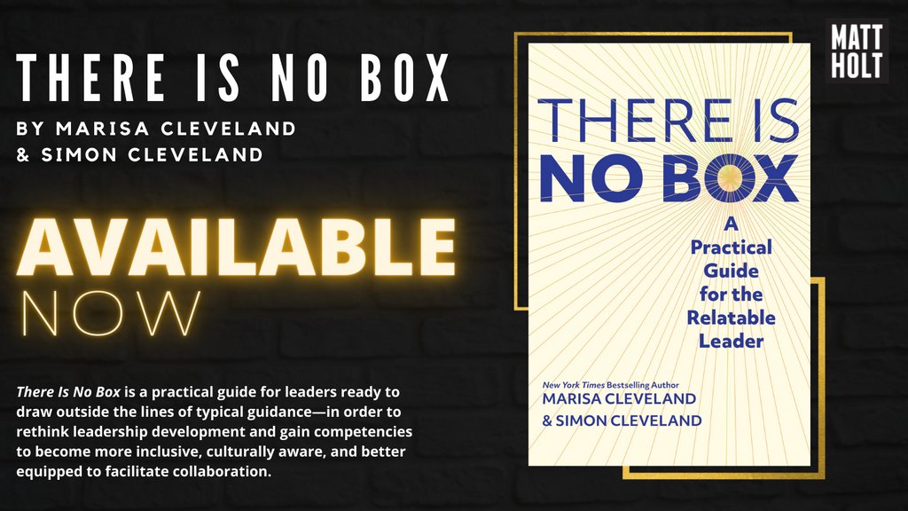 A very happy pub day to THERE IS NO BOX by <a href="/marisacleveland/">Marisa Cleveland, EdD</a> &amp; @clevelandsimon!

Get your copy here [and wherever books are sold]: bit.ly/BuyThereIsNoBox 

#PubDay #ThereIsNoBox #MattHoltBooks #GoodBooksAreGood