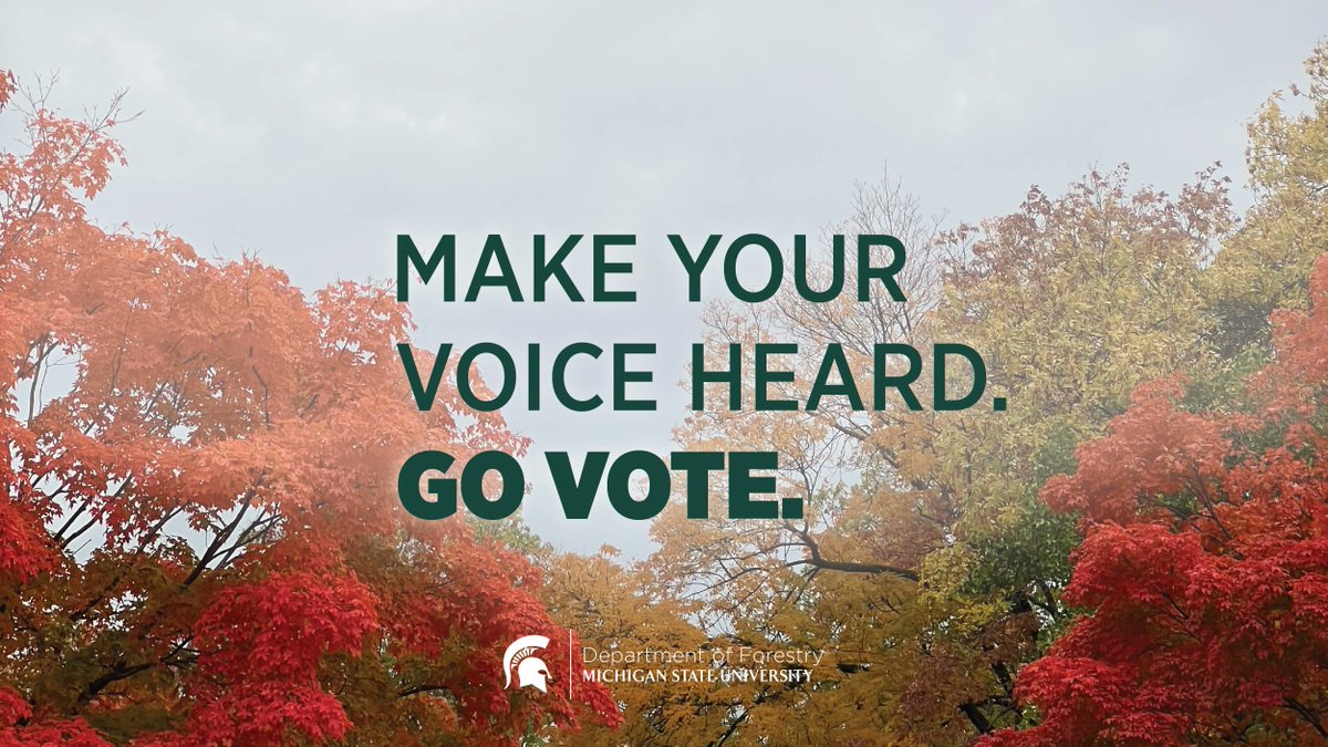 If you haven't already, make your voice heard today and go vote! ✅