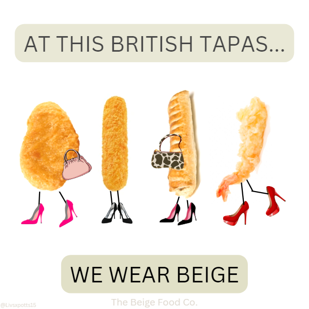 livsxpotts15's tweet photo. My @OneMinuteBriefs of the day 😁

Advertising #BeigeBuffets and #BritishTapas , the mean girls of beige buffets 👏 https://t.co/UafKdtLQqn
