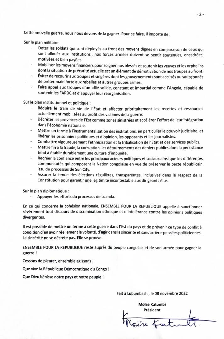 QU'A DIT TSHISEKEDI A LA TRIBUNE DES NATIONS UNIES ET QU'EN PENSER ? FhDi3gfXwAEP8v9?format=jpg&name=medium