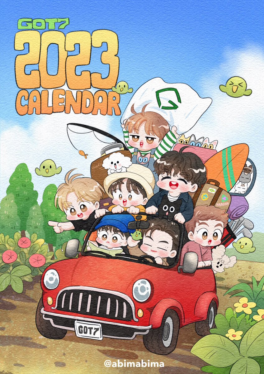 abimabima's tweet photo. Pre-Order 🗓
2023 calendar
ปฏิทินแฟนอาร์ตGOT7 ขนาด 6*8”

🎁ของแถมในเซ็ต 
+สแตนดี้อะคริลิค 1ea
+โปสการ์ด  2ea
+สติกเกอร์ตกแต่ง 1ea

📦ราคารวมส่ง
1 เล่ม 450 บาท
2 เล่มขึ้นไป เล่มละ 430 บาท

รายละเอียดและฟอร์มพรีออเดอร์  
https://t.co/YFQhEmVSrV

เปิดพรีถึงวันที่ 10 ธันวาคมนี้ค่า https://t.co/xaBMyfHJ8M