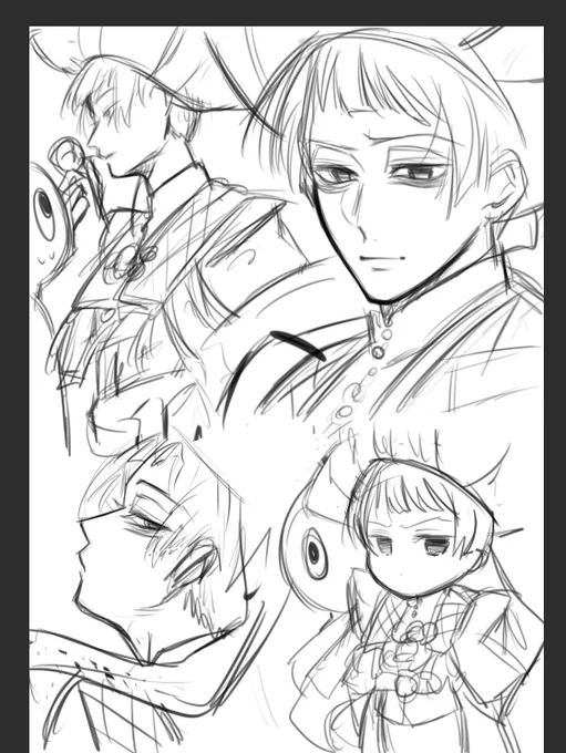 ロロ君…練習🔔 