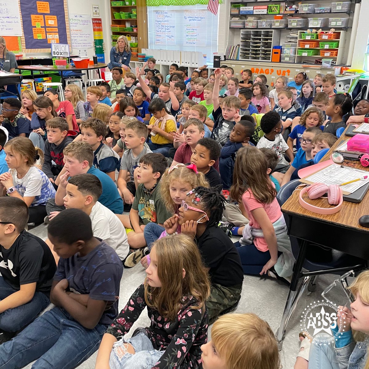 ABSSPublic's tweet photo. It's Election Day! 🗳 Second Graders at AO Elementary participated in an Official Grade 2 Cookie election. Oreo or Chips Ahoy? 🍪🤔They learned about the election process, created campaign posters, engaged in persuasive talks, and completed an official ballot.  The winner: Oreo! https://t.co/kejiUsKC73