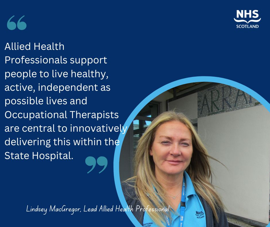 It's #OccupationalTherapyWeek and the theme is "Lift Up Your Everyday". Occupational Therapists help people help themselves. They support people to do the things they want and help them to overcome challenges. You're a special breed and we're glad to have you in the #NHS family.