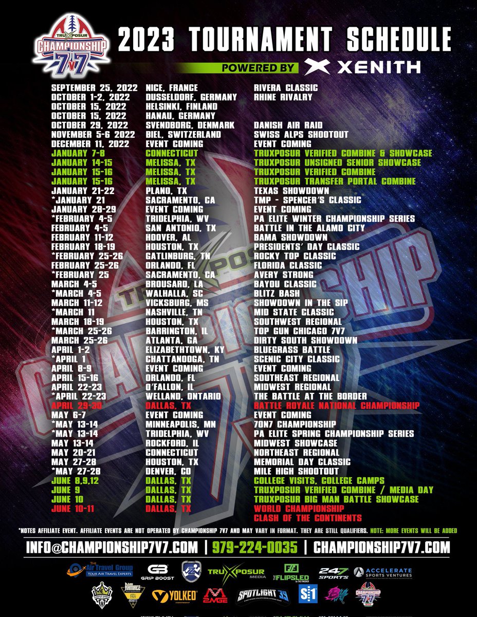 TruXposur's tweet photo. ‼️January 7‼️
Connecticut
‼️January 14,15,16‼️
Melissa, Tx
Unsigned Seniors combine and showcase
Stay tuned
@TruXposurM @2MGE_ @_RL_Martin @MikeM_Scout @Championship7v7 @arshots @bighitslive
#TXP #7v7 #2mge #nextlevel
@ZybekSports https://t.co/W4ZOhdBnBe