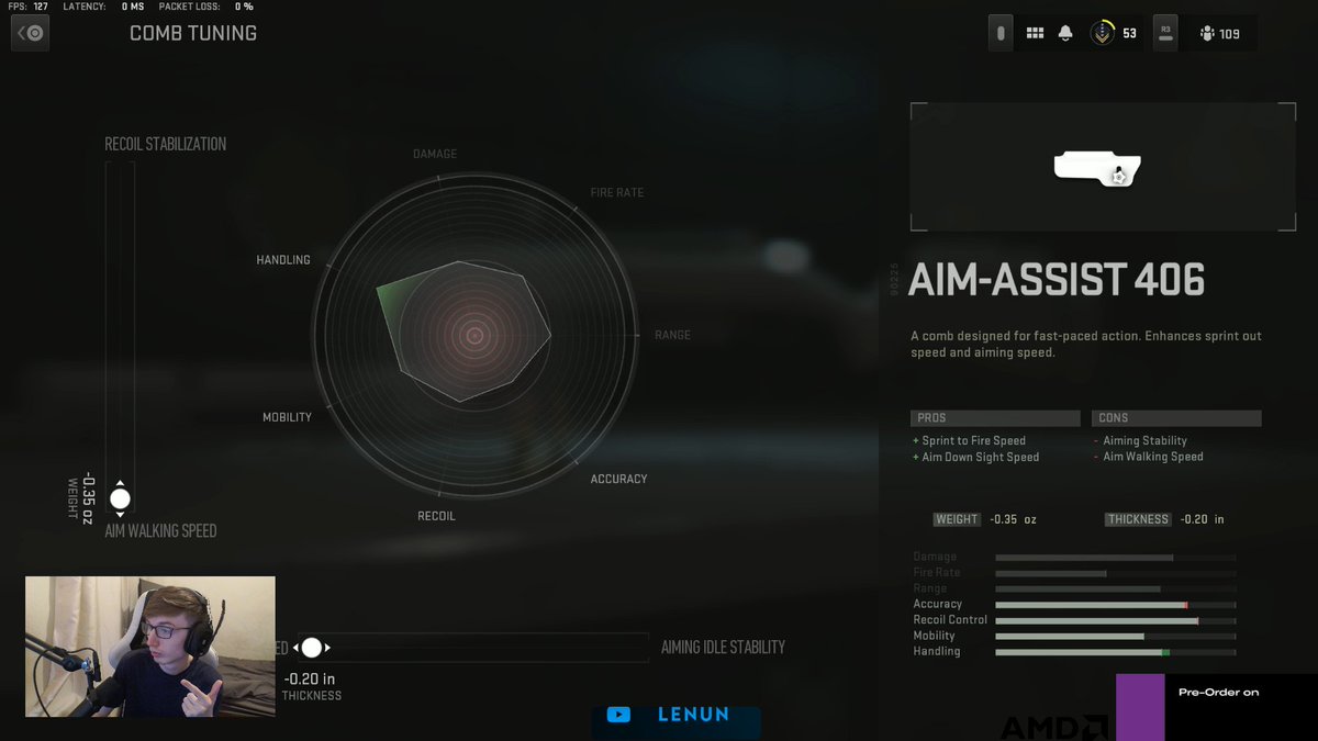 LenunLH's tweet image. This sniper is unfair.... The MOST OP Sniper SP-R 208 Build in #MWII (With Tuning)⬇️