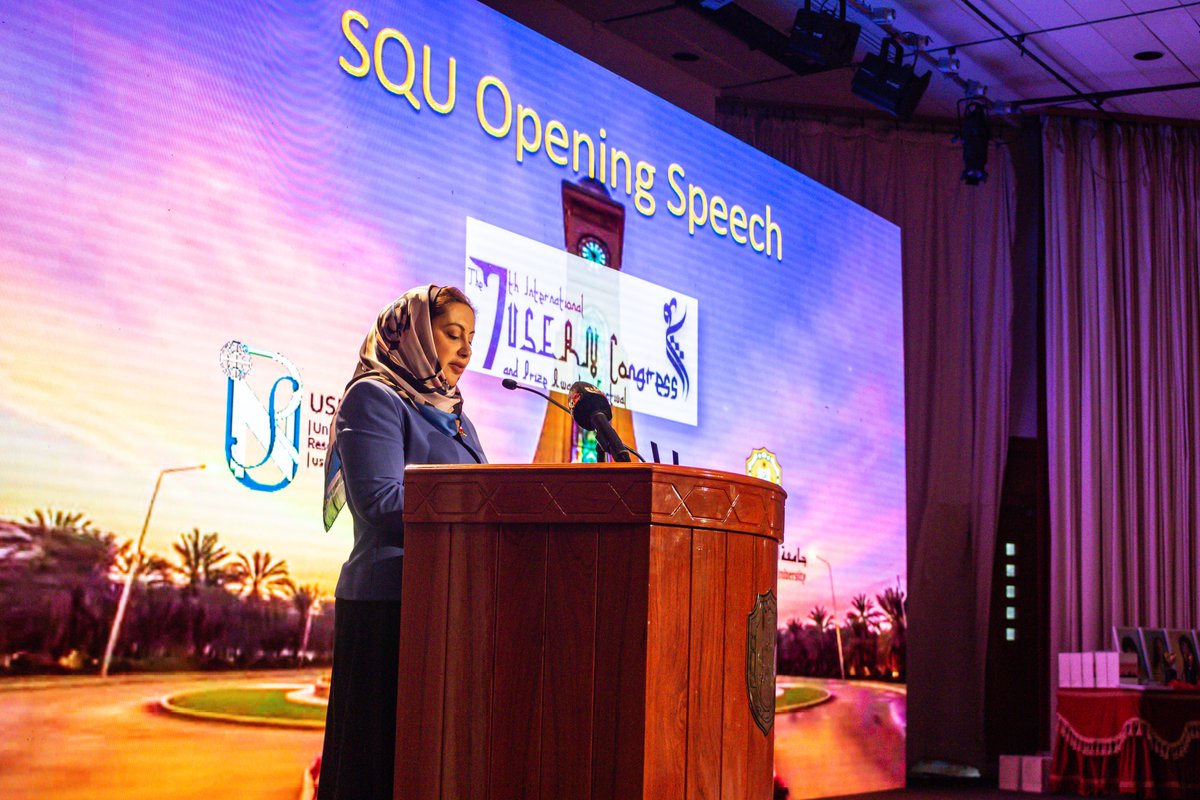 MedSCO_Oman's tweet photo. Opening session of #USERN International Congress and Prize Awarding Festival that is held at SQU 
@Usern_net 
@SQU_Info https://t.co/7fDA3VMqYY