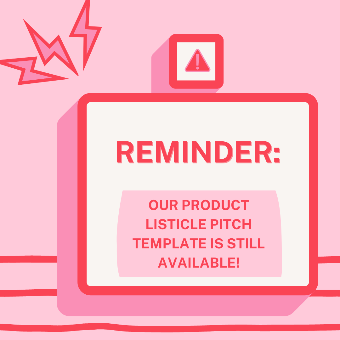boostpragency's tweet photo. Reminder: you can spend less than $5 to get your brand in top publications!

Purchase our round-up pitch template, which is the perfect tool for any product-based business! Find this template under the "Resources" tab on our website! https://t.co/Pa9HQurUa7