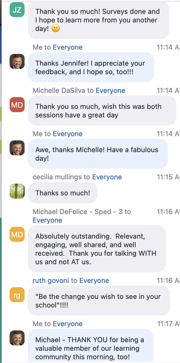 Awesome engagement in <a href="/adamddrummond/">Dr. Adam D. Drummond-Konopasek</a>'s session for the 5DP Day of Professional Learning!  Relationships DO matter!!! 
<a href="/RigorRelevance/">Nonactive Account</a> #HMHproud  #MSC2023