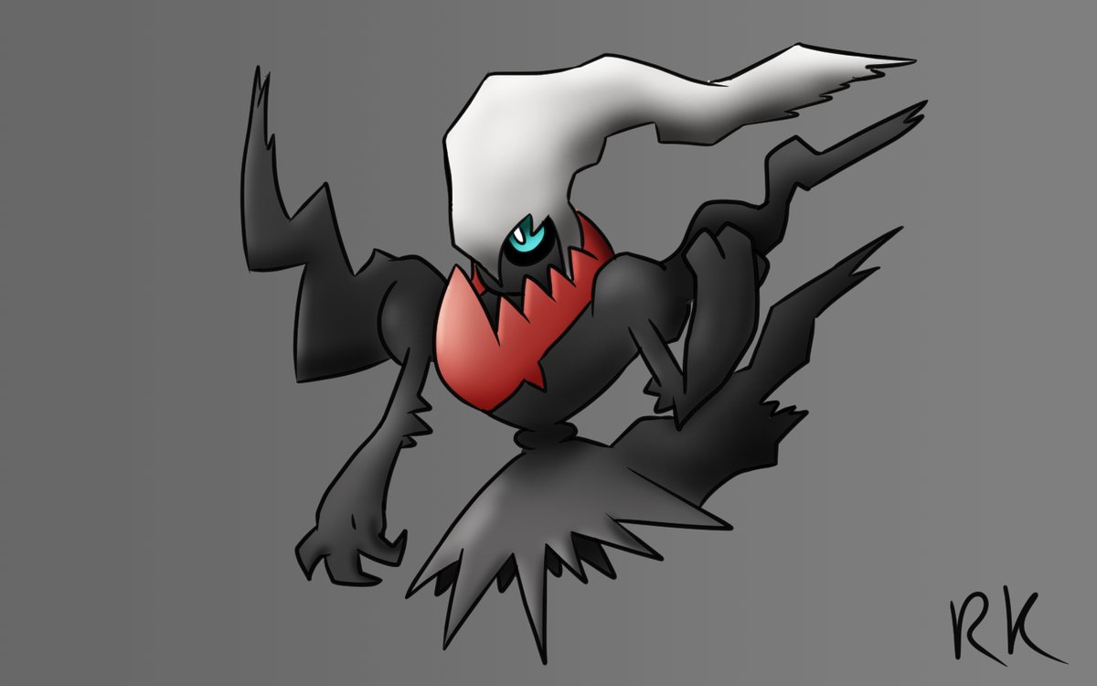 #491 Darkrai #Pokemon #PokemonScarletViolet #pokemondrawings #pokemonart