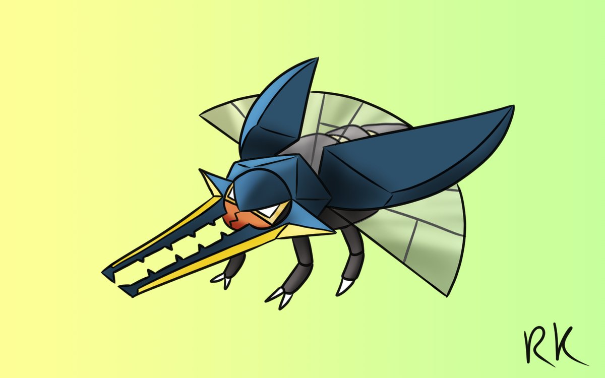 #738 Vikavolt #Pokemon #PokemonScarletViolet #pokemondrawings #pokemonart