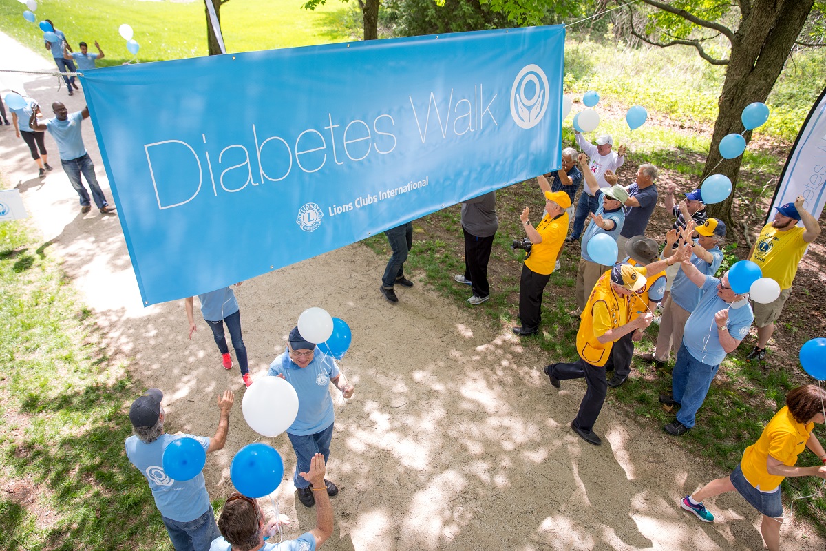Approximately 537 million adults are living with diabetes.  #LionsFightDiabetes worldwide through education, peer support groups, youth camps, and hosting screening events. Find a program and resources for your community and join us: bit.ly/3EtRAsI