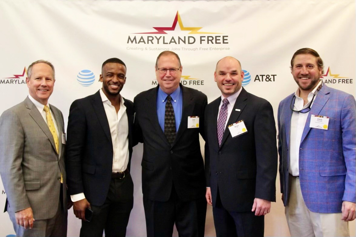 AriumAE's tweet image. #AriumAE’s Principal, Brian Frels, attended the Maryland Free @GovLarryHogan’s 8th Annual State of Business Address. Business leaders discussed the current business climate &amp;amp; collaborated in their shared mission of creating &amp;amp; sustaining #jobs through free enterprise in #Maryland.