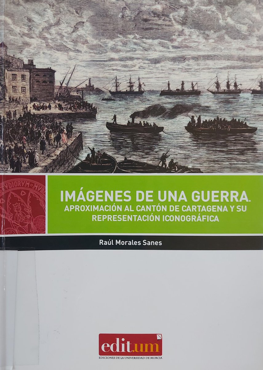 archivoct's tweet photo. 📚 "Imágenes de una guerra: aproximación al Cantón de Cartagena". (Raúl Morales Sanes)

📌 El 12 de julio de 1873 tiene lugar el estallido de la Revolución Cantonal en Cartagena.
📌 La resistencia de Cartagena será duramente reprimida y castigada por las tropas gubernamentales. https://t.co/AJ8vuWYz5k