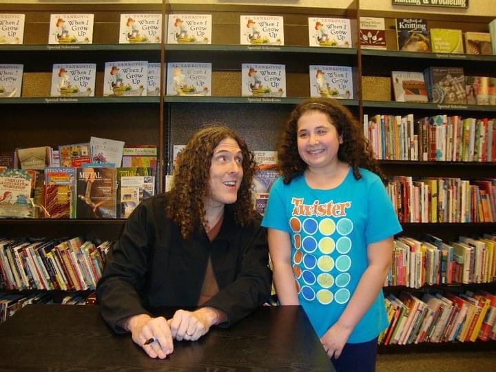 nkls910's tweet photo. @sarahaines @sunny @JoyVBehar @TheView Can you please show this to Weird Al.  One of my daughter’s favorite pictures. https://t.co/sj4WAGXOX5