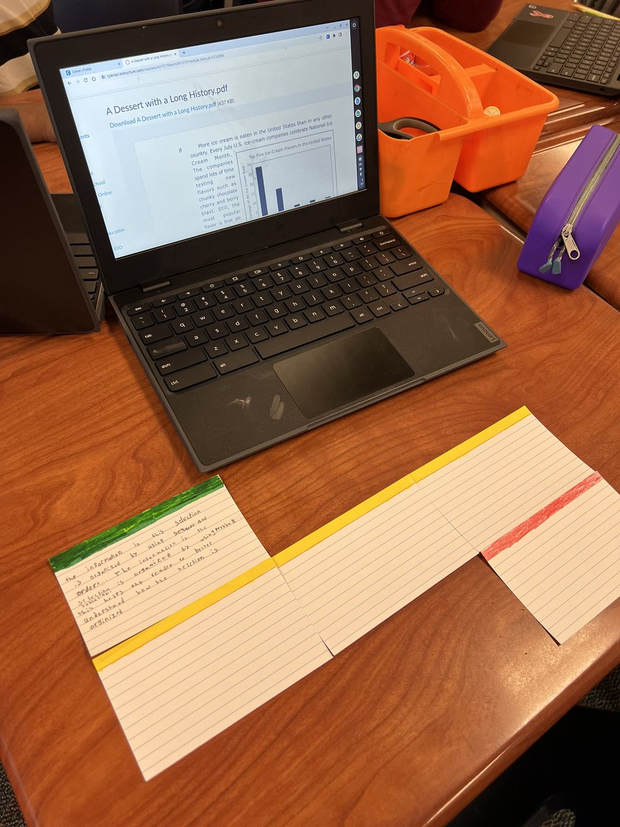 Working on our extended constructed responses!