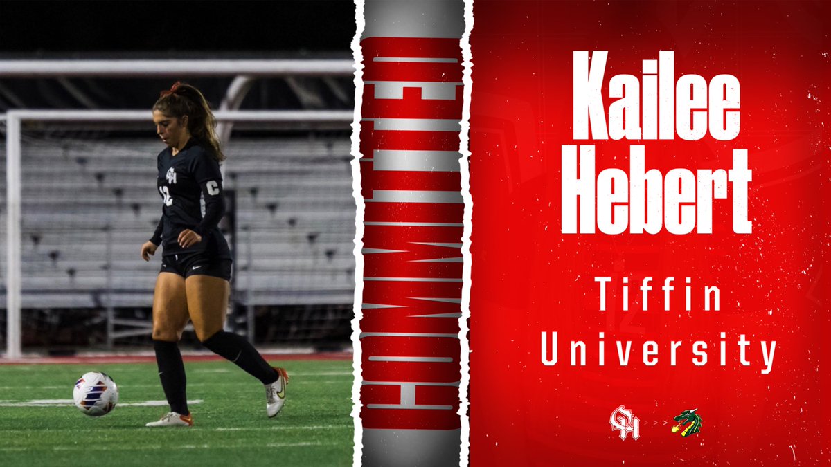Congratulations to Kailee Hebert (SR) on her commitment to <a href="/TuWnsSoccer/">Tiffin University Women's Soccer</a> (NCAA D2).