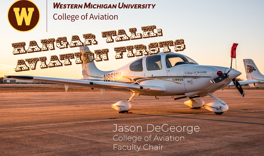 WMUCoA's tweet image. Don't miss our latest episode of Hangar Talk – Aviation Firsts w/ Jason DeGeorge! youtube.com/watch?v=liLTIK… 

@WesternMichU  @wmualumni 

#ImTheFirstWMU #firstgen #firstgenerationstudent #firstgenuniversity #1stgen #1stgenbroncos #wmu1stgen #wmucoa #broncoaviation  #wmuhangartalk