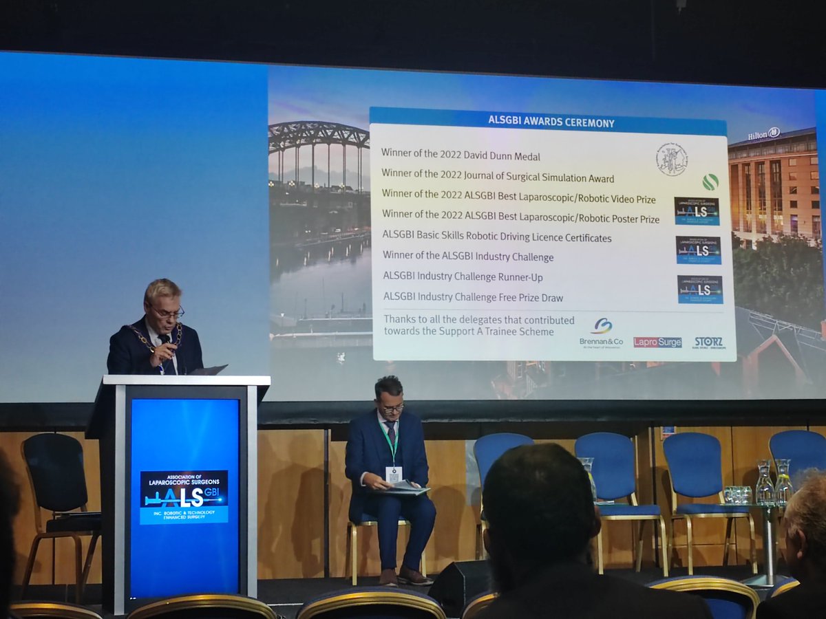 Our President <a href="/dmahon/">David Mahon</a> closes the <a href="/ALSGBandI/">ALSGBandI</a> ASM 2022. It has been an excellent meeting and were proud to welcome you all. Thanks to <a href="/ViswanathYks/">YKS Viswanath</a> for his organisation and <a href="/IAGES_Konnect/">IAGES</a> for their collaboration. We look forward to seeing you in Portsmouth next year 👏