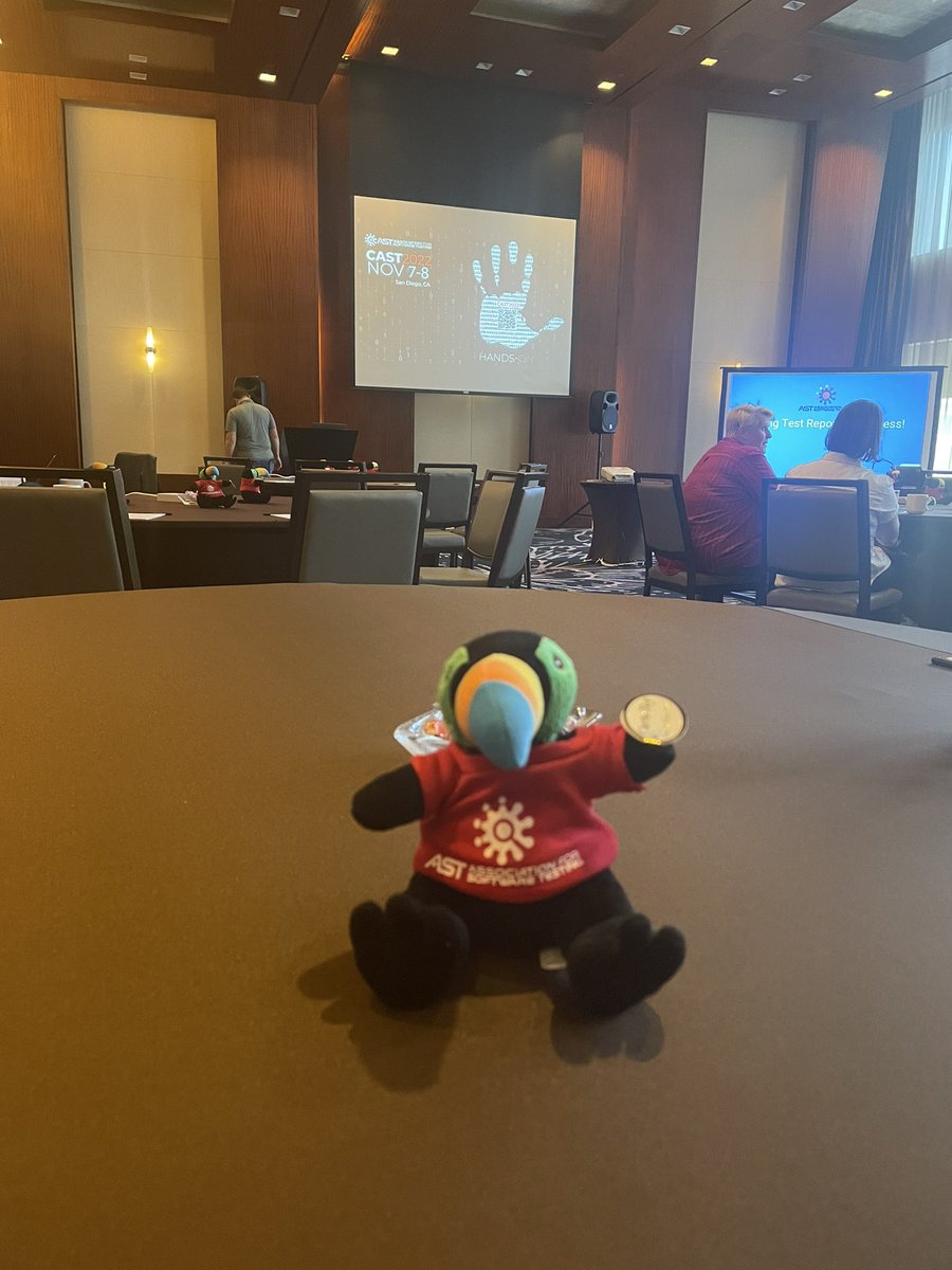 Getting ready to start the day at #CAST2022  <a href="/AST_News/">Association for Software Testing</a>