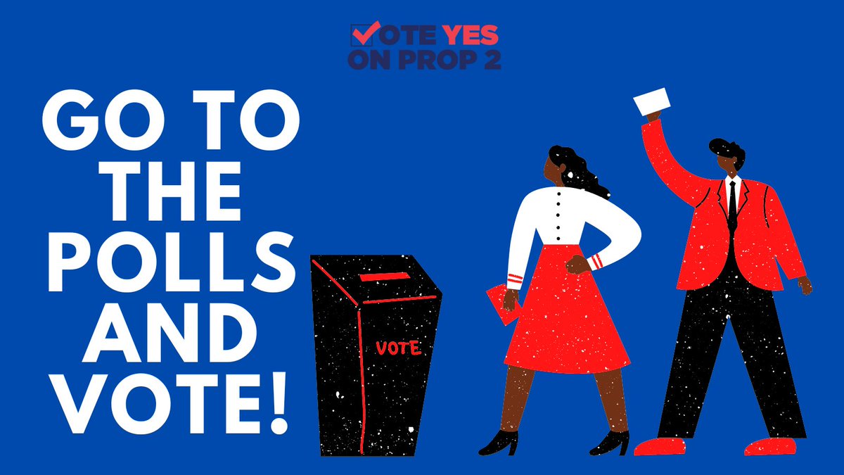 If you haven’t voted already, there’s still time! Head to your polling place before 8 p.m. and vote YES on #MIProp2!