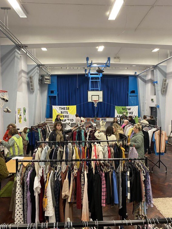 CrumlinAction's tweet photo. We’re over the moon with the response to two of our Climate Action Projects that were completed last week. @sarahbrackenart The Weight got News Coverage all the way to France and @clothescrumlin Swap Shops were featured on FM104 and Q102. 
Supported by @creativeirl @LabDCC https://t.co/mWy1tPsQ8Y