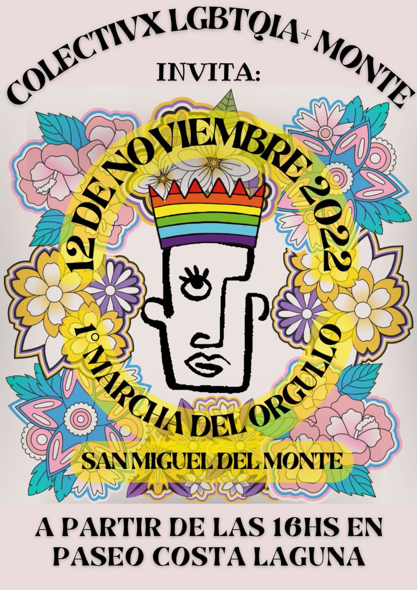 MonteVivas's tweet photo. 🎉El sábado 12 se marcha! 🎊Primera marcha del orgullo en #SanMigueldelMonte 🎉🎊⚧ https://t.co/njpHKYpV1h
