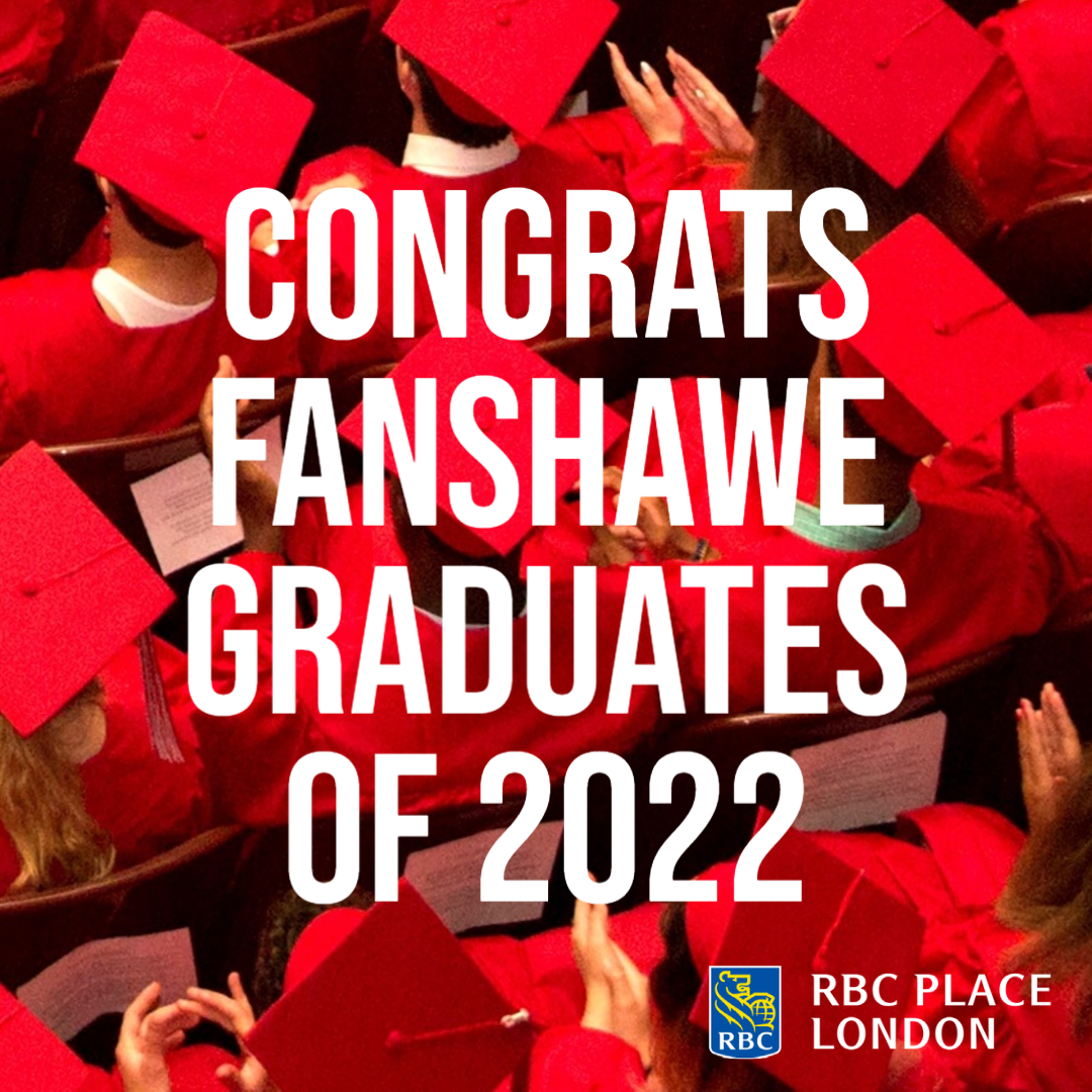 RBCPlaceLondon's tweet photo. Big CONGRATULATIONS to the 2022 @FanshaweCollege graduating classes!
We join the city in welcoming all the #Fanshawe students and their families who will attending their grad ceremony in London this week.
#LdnOnt #LdnEvents #FalconProud #FanshaweGrad #FanshawePride https://t.co/GleQrmZuvG